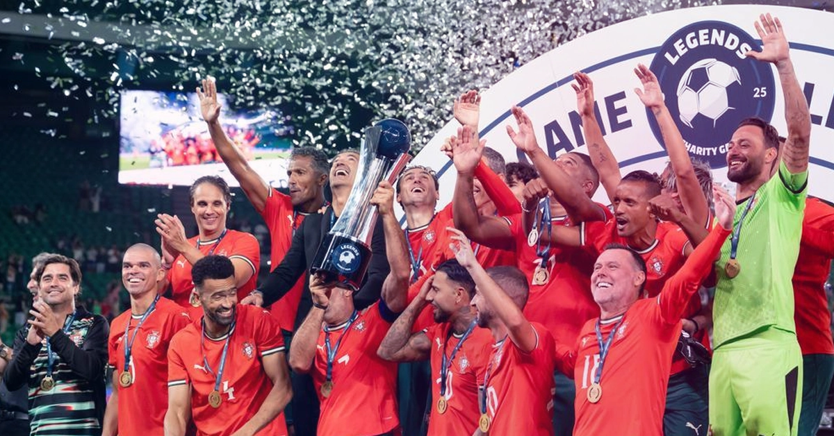 Alea Champions Charity at Portugal Legends Football Match