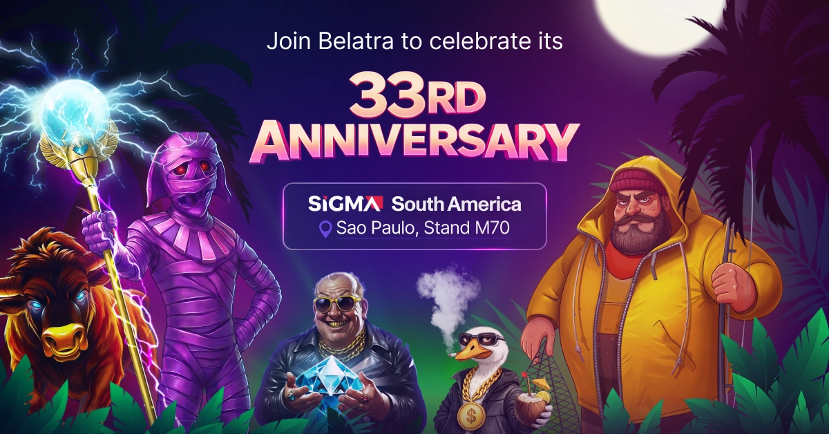 Belatra Celebrates 33 Years at SiGMA South America