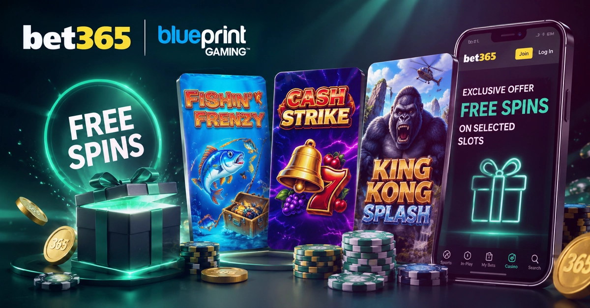 bet365 Launches Blueprint Gaming Slot Promotion
