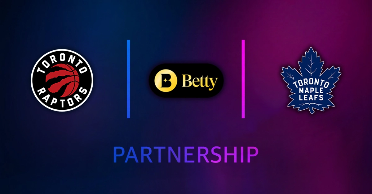 Betty Gaming partners with Toronto Maple Leafs and Raptors