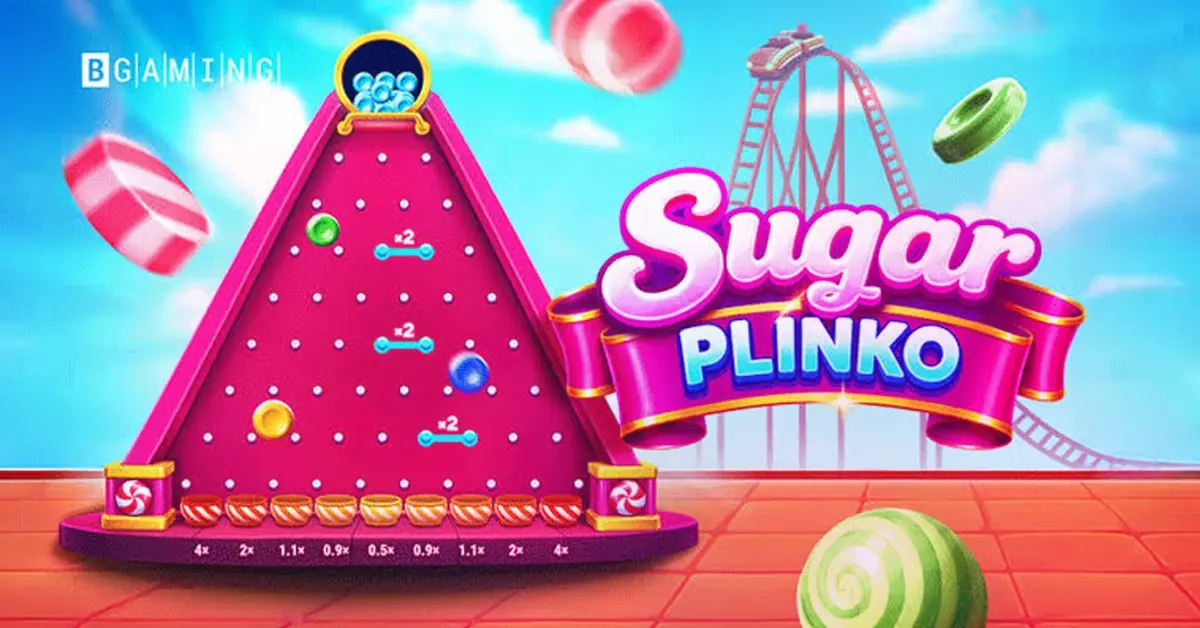 BGaming Launches Candy-Themed Sugar Plinko