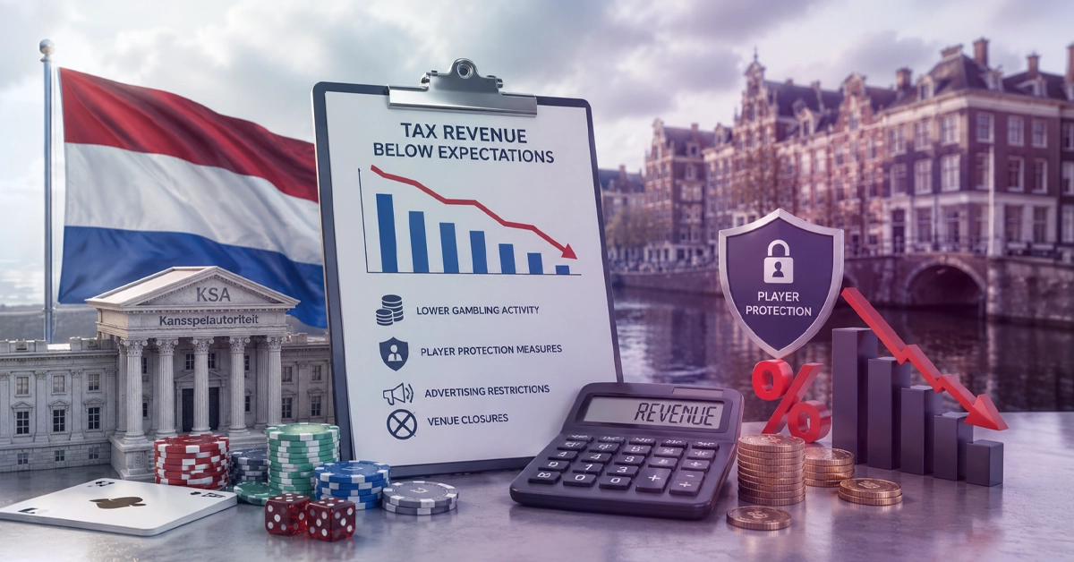 Dutch Gambling Tax Hike Falls Short of Targets