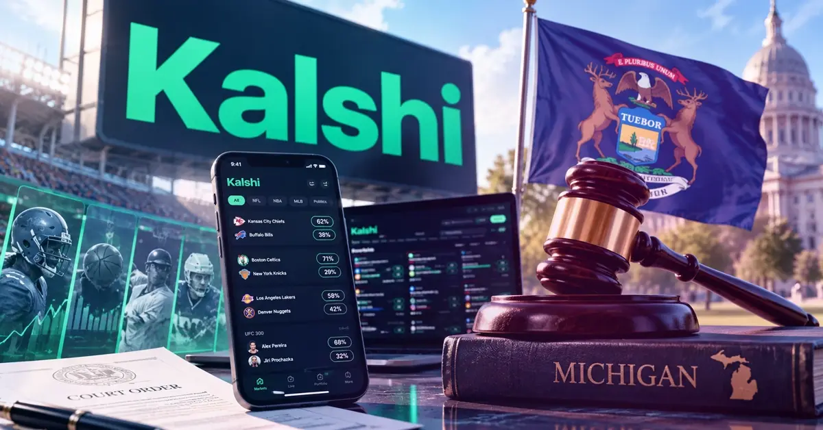 Michigan Court Orders Kalshi to Halt Sports Betting