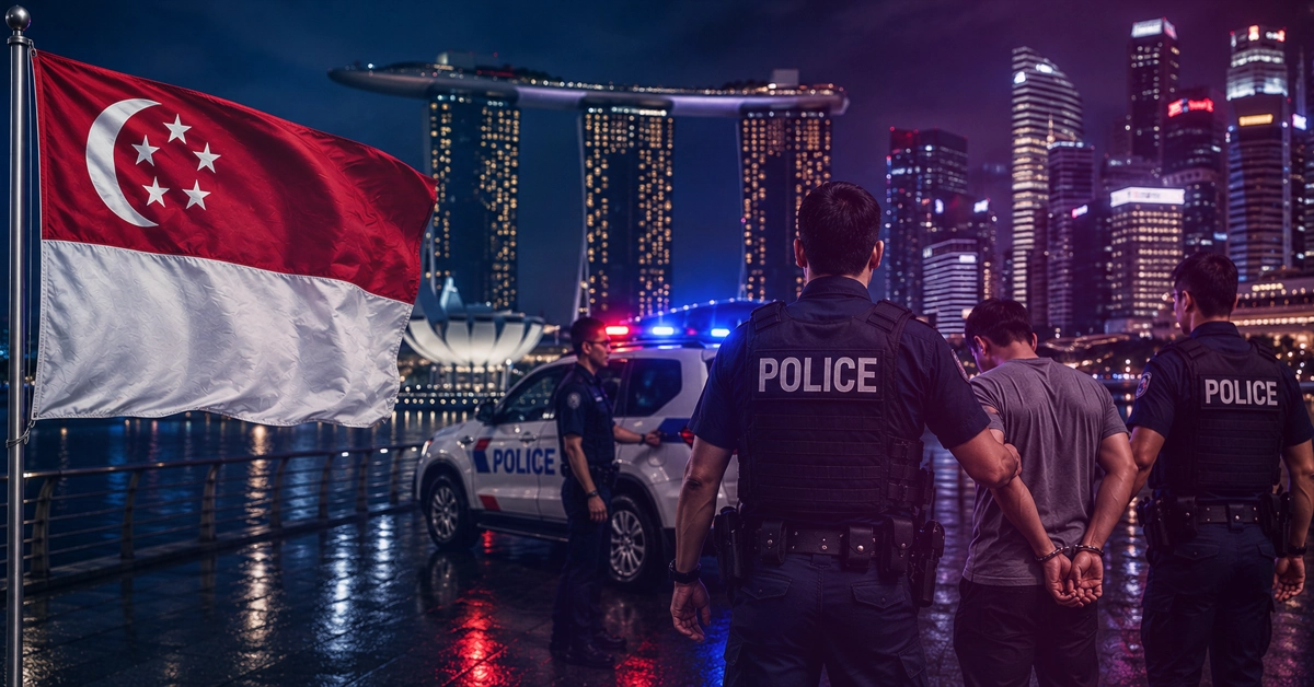 Singapore Police Probe 30 in Illegal Gambling Crackdown
