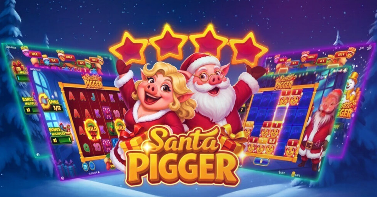 SlotMatrix Launches Festive Santa Pigger Slot Game