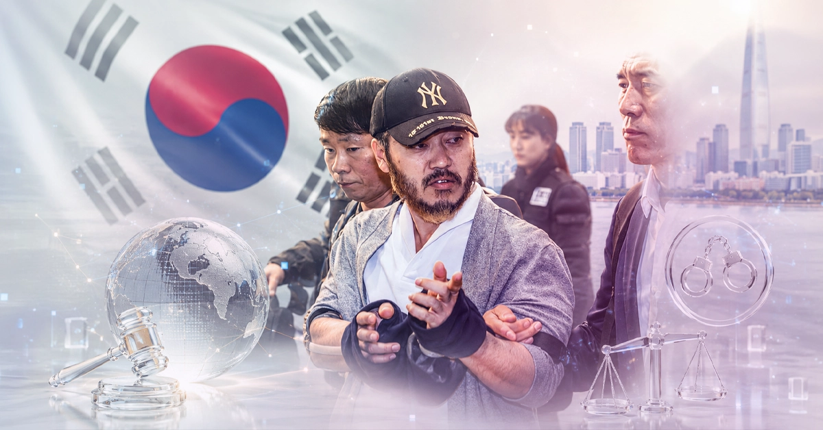 South Korea Extradites Illegal Gambling Network Leaders