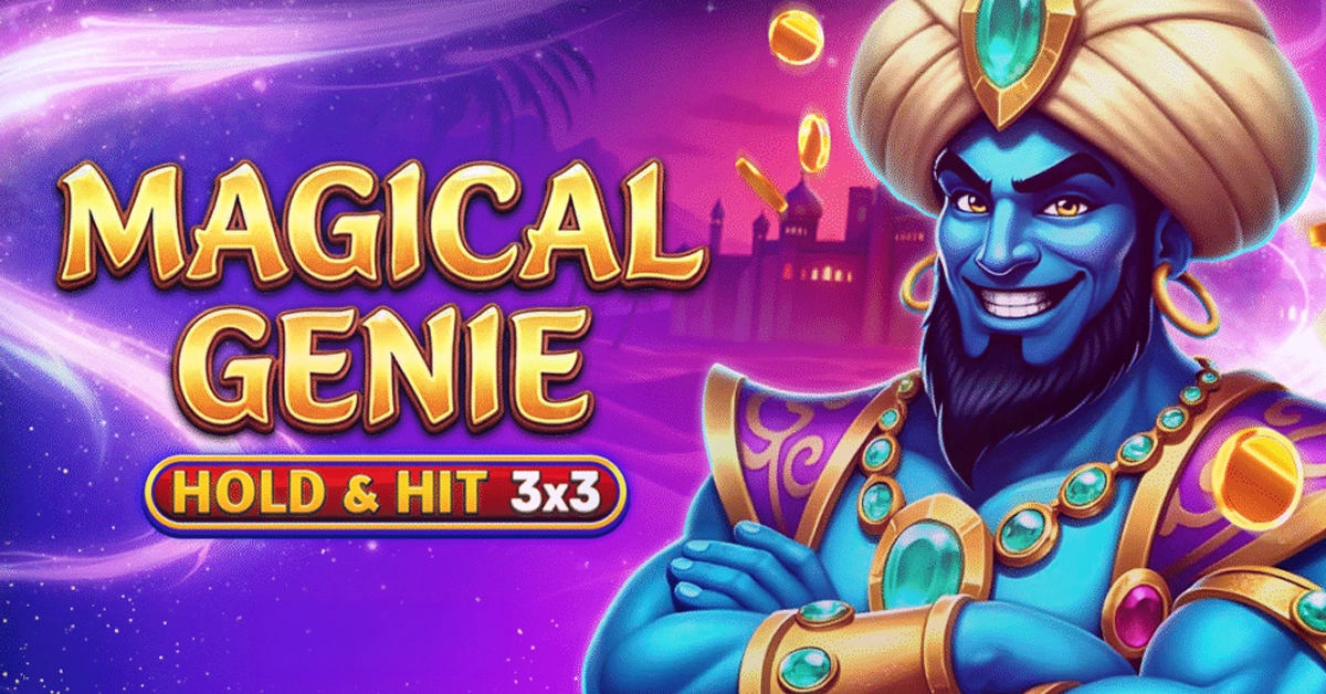 Spinomenal Launches 3 Magical Genies Slot