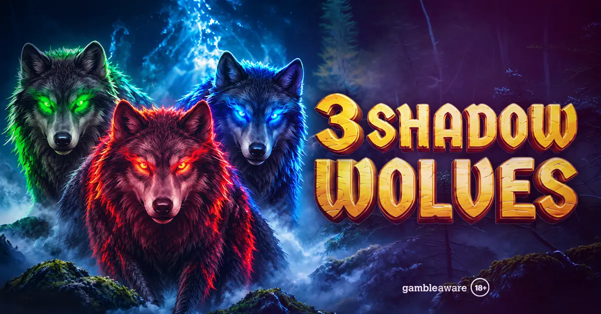 Spinomenal Launches 3 Shadow Wolves Slot Game