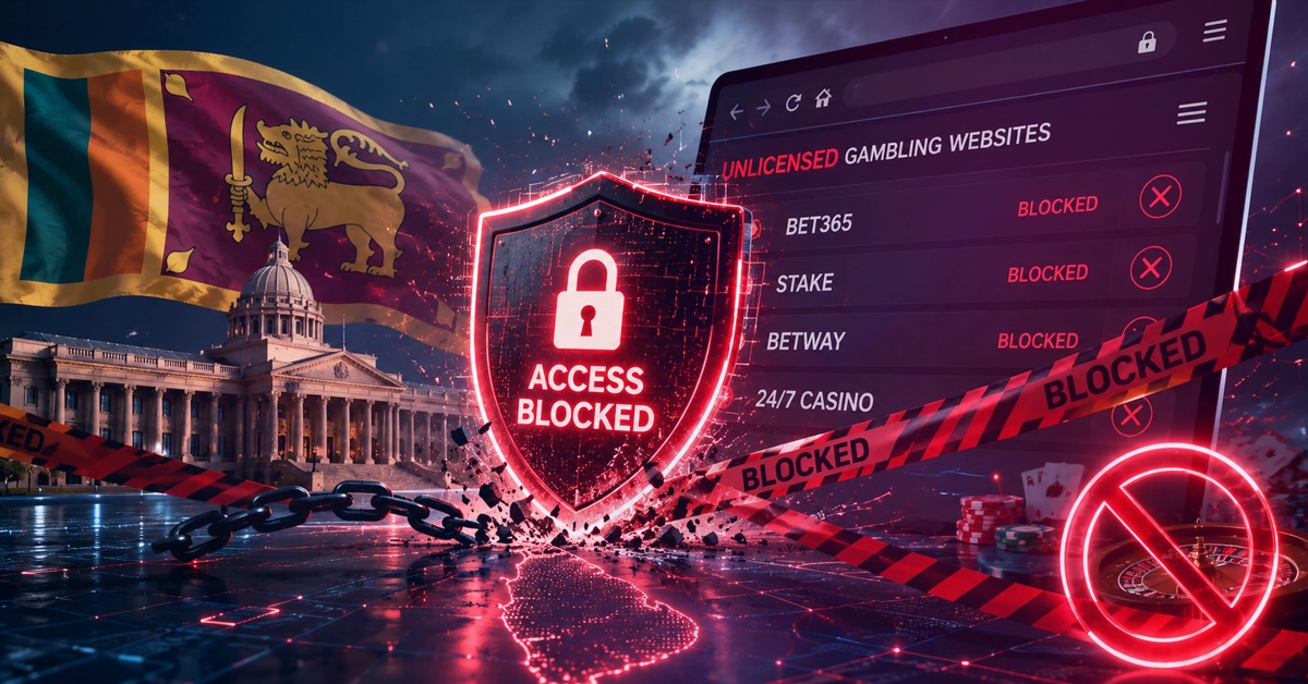 Sri Lanka Blocks 24 Unlicensed Gambling Sites