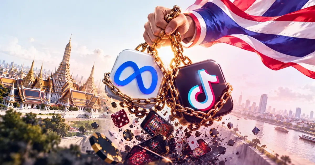 Thailand Teams Up with Meta and TikTok on Gambling Ads