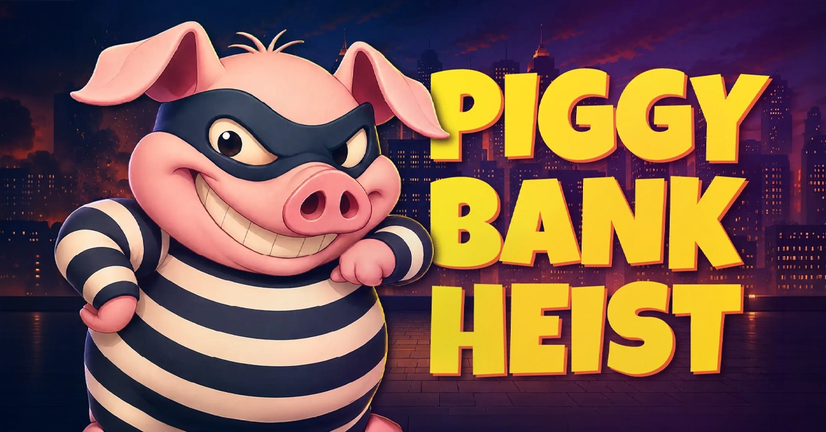 Tom Horn Gaming Launches Piggy Bank Heist Slot