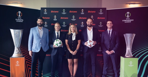 Betano Showcases UEFA Trophies in Sofia