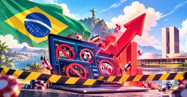 Brazil Illegal Betting Sites Rise 141% After Lula Ban