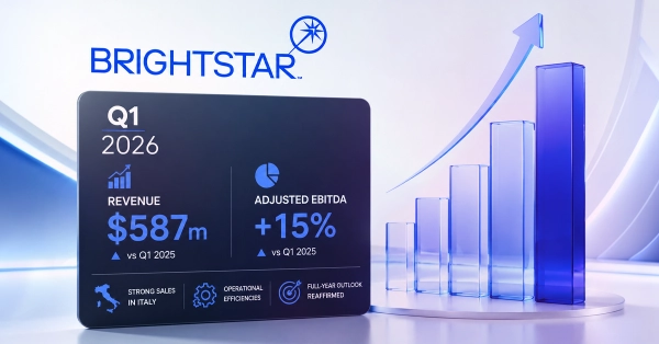 Brightstar Reports Q1 2026 EBITDA Growth
