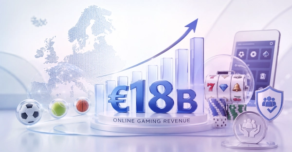 EGBA Members Reach €18bn Online Gaming Revenue in 2025