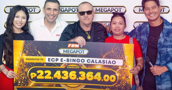 FBM Megapot Pays Record Php22.4M Jackpot in Calasiao