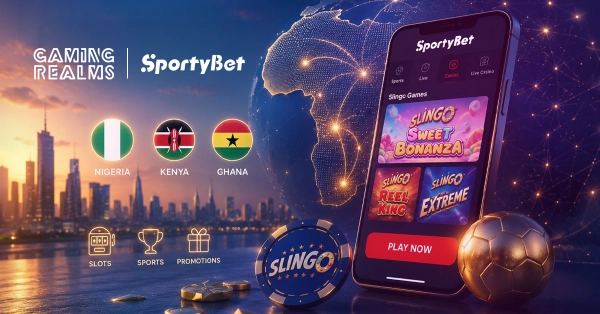 Gaming Realms Expands Africa Reach via SportyBet