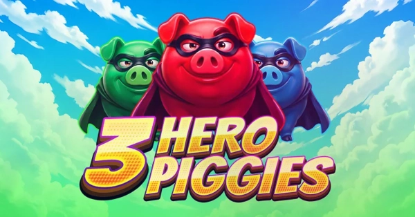 Spinomenal Launches 3 Hero Piggies Slot