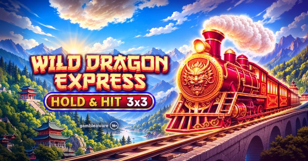 Spinomenal Launches Wild Dragon Express – Hold & Hit 3×3