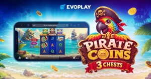 Evoplay Launches Pirate Coins: 3 Chests